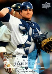2008 Upper Deck #321 Rob Johnson RC Seattle Mariners